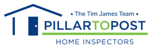 Pillar to post home inspectors logo - the Tim James Team
