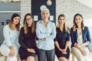 Women Only Business Team Portrait