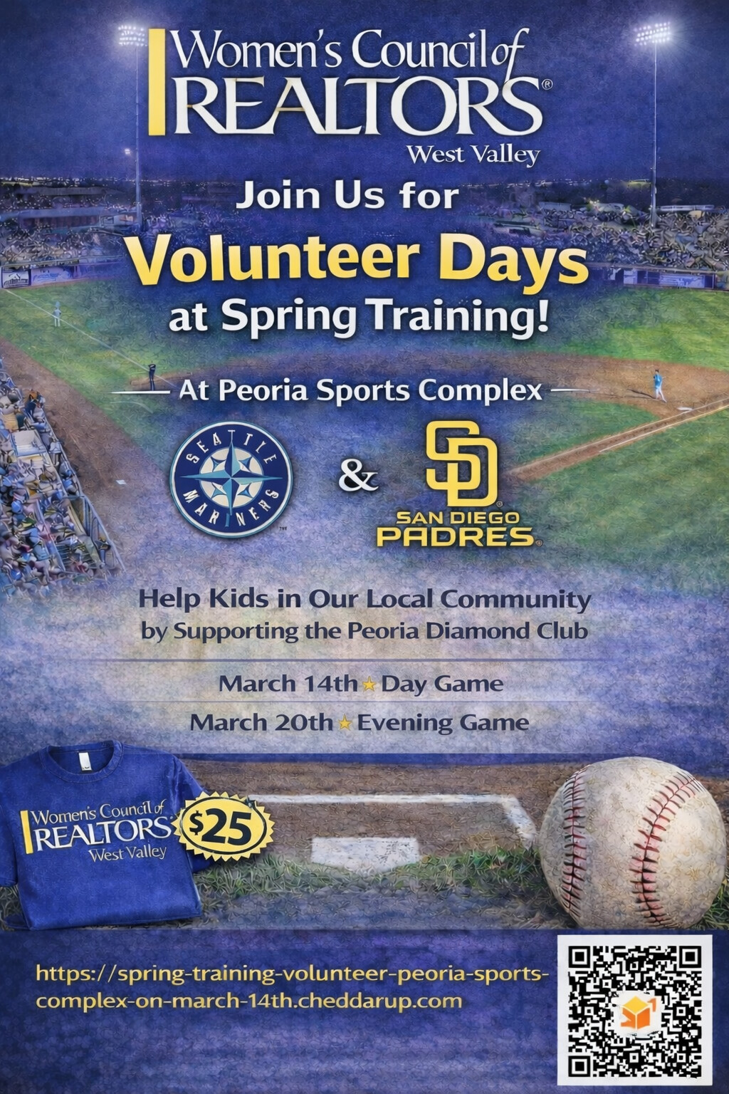 Spring Volunteer Program Spring Training Volunteer Days @ Peoria Sports Complex » Women's ...