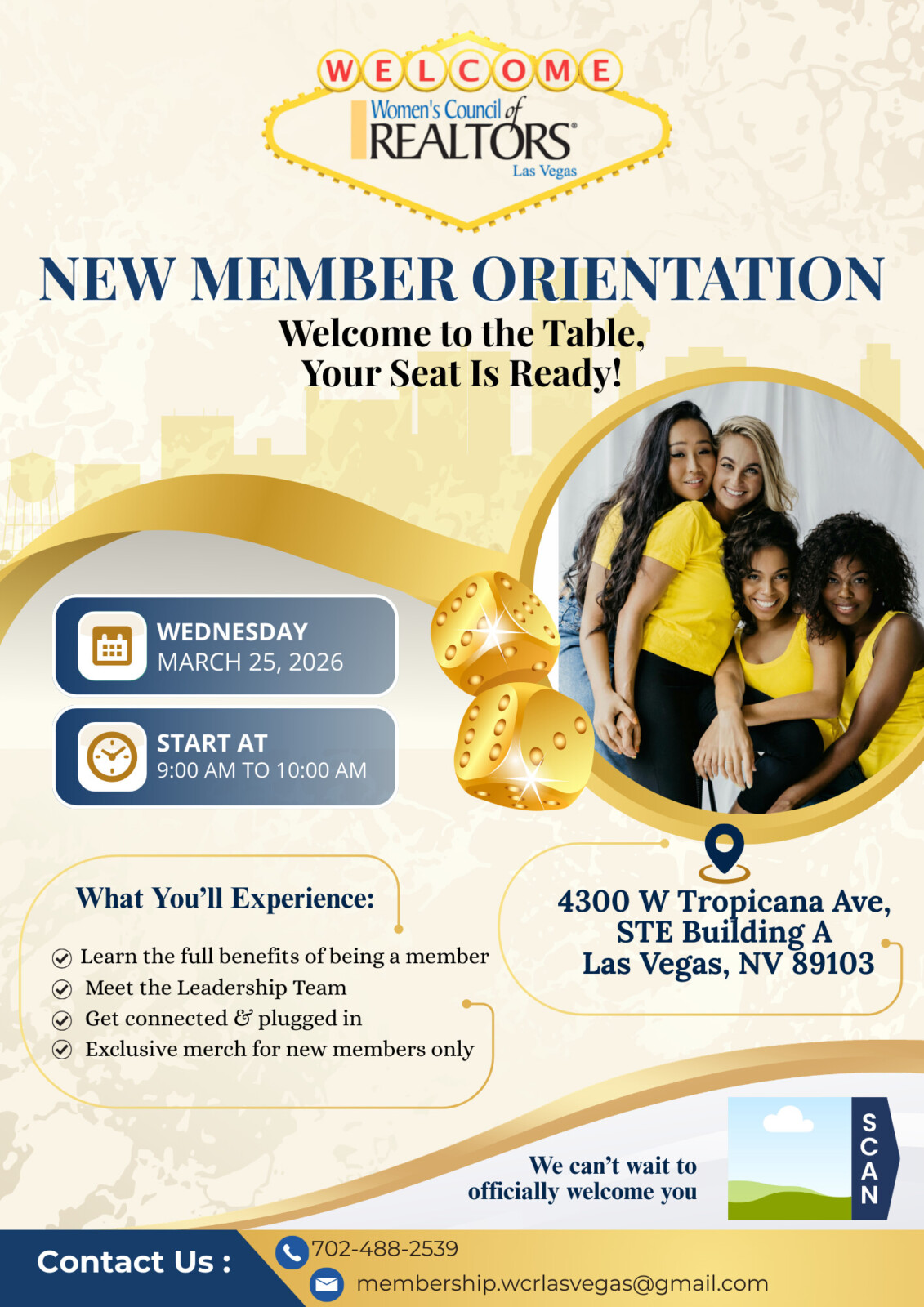 New Member Orientation – Your seat at the table awaits...... » Women's ...