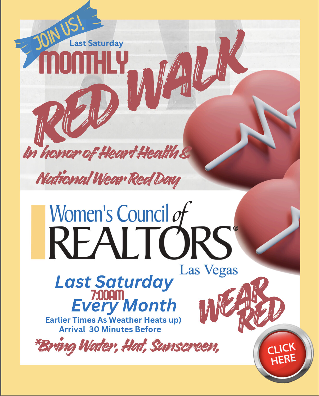 June Monthly Wear Red Walk » Women's Council of REALTORS
