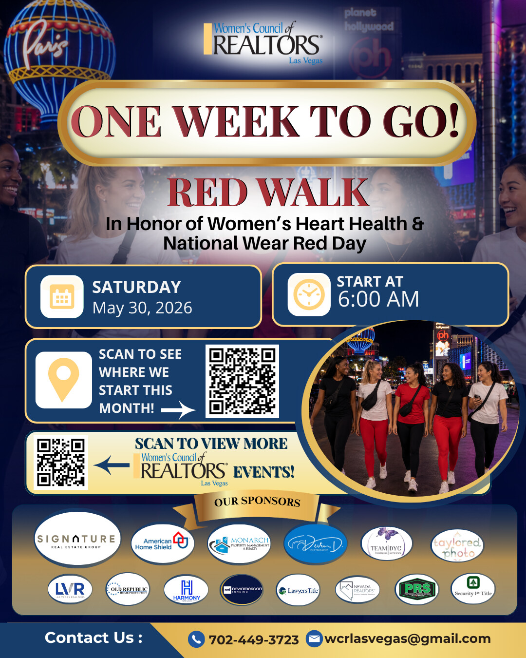 May Monthly Wear Red Walk » Women's Council of REALTORS