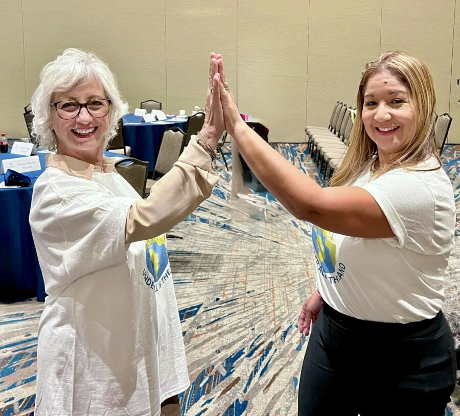 Womens Council of REALTORS Greater Puerto Rico Pamela Banks National WCR President Katherine Figueroa Founding President WCR Puerto Rico.jpg